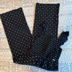 Tahari Polka dot Jumpsuit Girls Sz 5